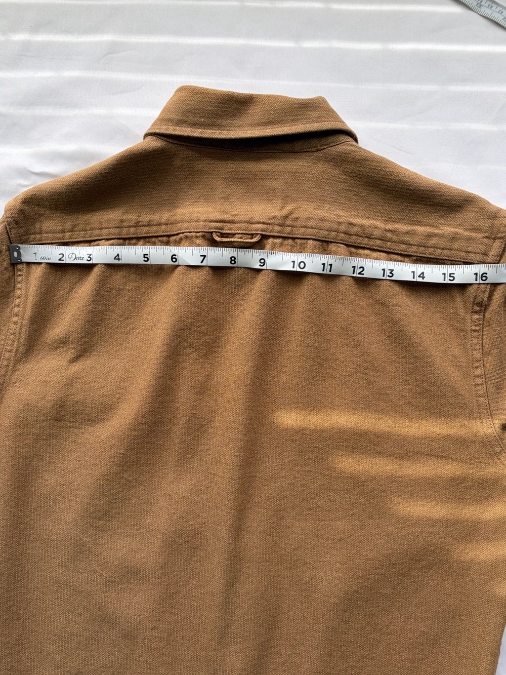 Goodfellow British Khaki Men’s Small Overshirt - Picture 5 of 7